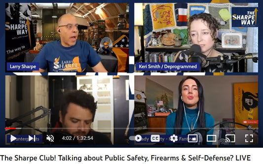 Larry Sharpe Live: Public Safety, Firearms and Self-Defence!